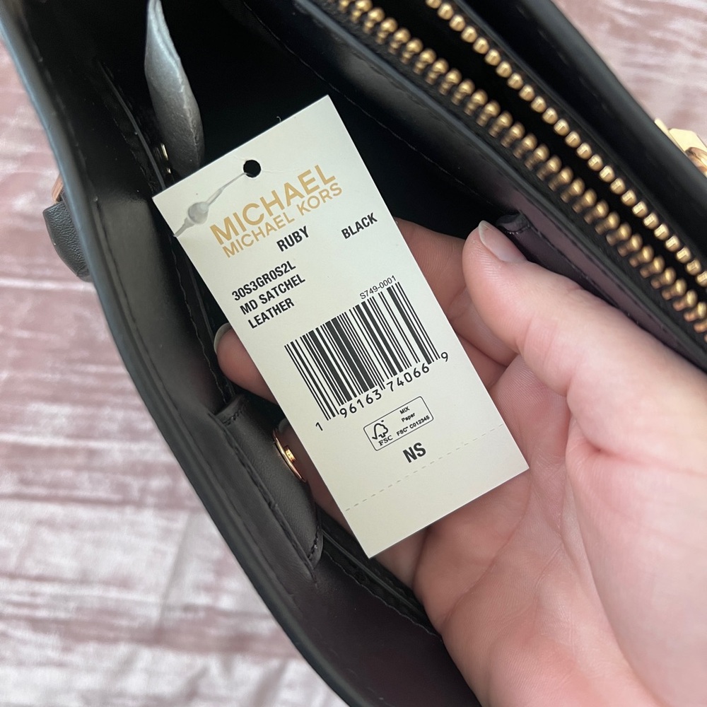 NWT MICHAEL Michael Kors Ruby Medium Saffiano Lea… - image 2